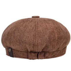 Herren Heritage Threads Herrenbekleidung-Vintage Newsboy Cap – Klassische Schiebermütze für Damen und Herren