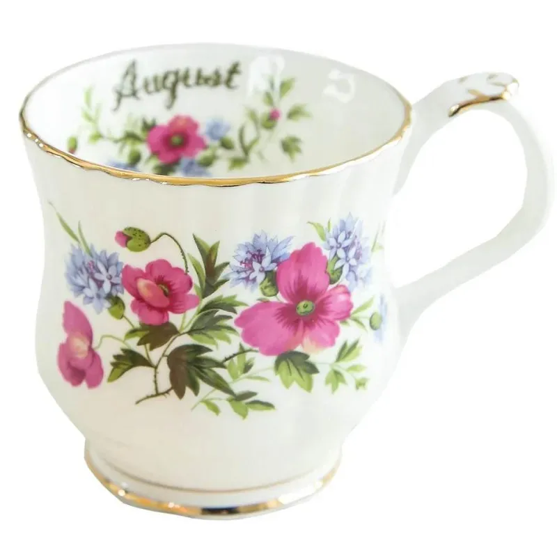 Feast u0026 Flair Küche & Esszimmer-Vintage Phnom Penh Blumenbecher - Elegante Teetasse mit Handgriff für das Home Office