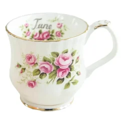 Feast u0026 Flair Küche & Esszimmer-Vintage Phnom Penh Blumenbecher - Elegante Teetasse mit Handgriff für das Home Office