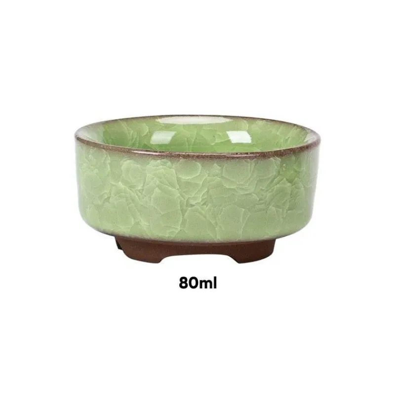 Plates u0026 More Küche & Esszimmer-Vintage Seladon Teetasse - Ice Crackle Keramik Kung Fu Tasse