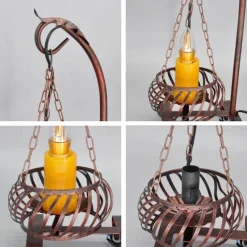 Comfort u0026 Style Beleuchtung-Vintage Tischlampe - Retro Kerze Otto Light