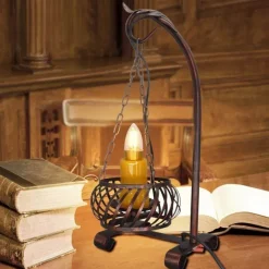 Comfort u0026 Style Beleuchtung-Vintage Tischlampe - Retro Kerze Otto Light