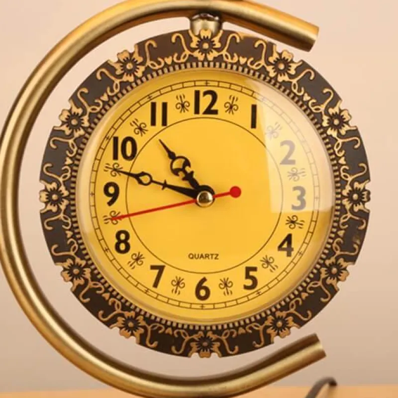 Bright Accents Beleuchtung-Vintage Uhrlampe - Retro Schreibtischlampe