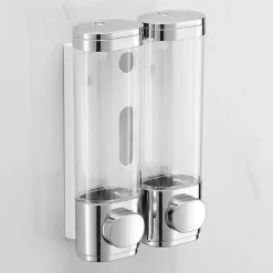 The Blissful Bath Badezimmer-Vintage Wandmontierter Flüssigkeitsspender - Transparenter Getränkespender