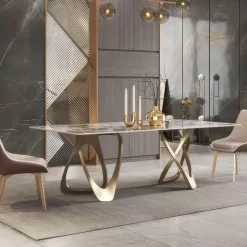 The Lounge Loft Möbel-Virginia Esstisch – Elegante Esszimmermöbel aus Holz