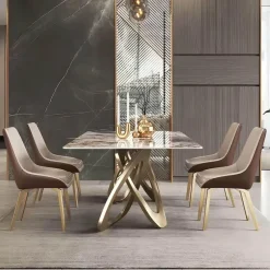 The Lounge Loft Möbel-Virginia Esstisch – Elegante Esszimmermöbel aus Holz