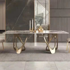 The Lounge Loft Möbel-Virginia Esstisch – Elegante Esszimmermöbel aus Holz