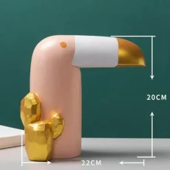 Willow u0026 Whim Wohndeko-Vogelfigur aus Kunstharz, modernes Wohndekor