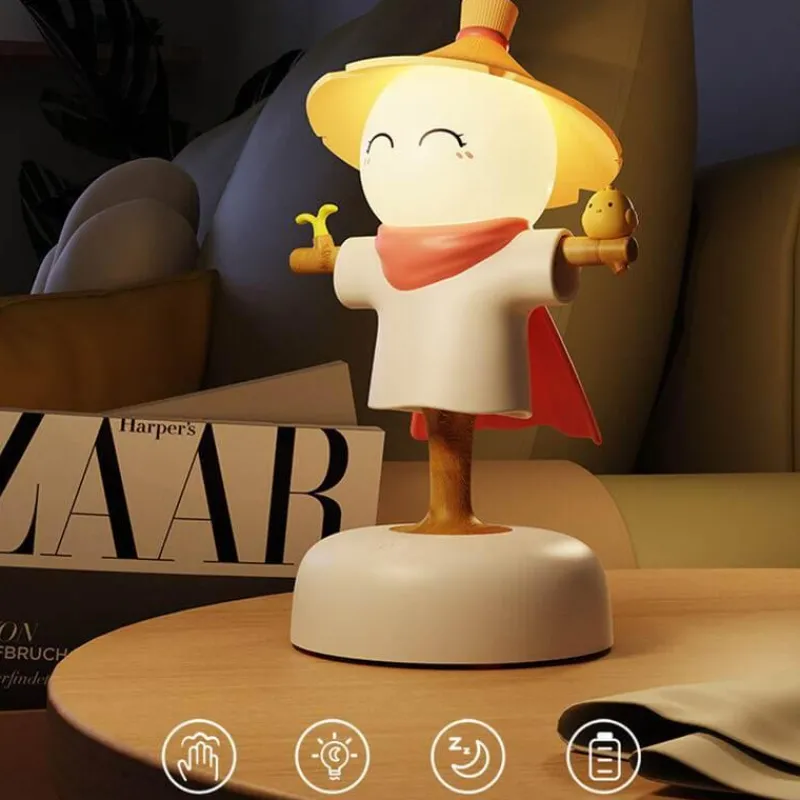 Illuminate Home Beleuchtung-Vogelscheuchen-Nachtlicht - Halloween-Herbstdekor