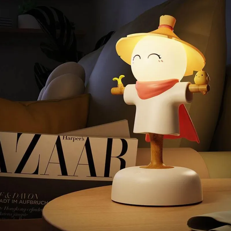 Illuminate Home Beleuchtung-Vogelscheuchen-Nachtlicht - Halloween-Herbstdekor