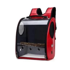 Decor Haustierzubehör-Vogeltransportrucksack – Raumkapsel-Reisekäfig für Heimvögel