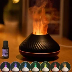 Comfort u0026 Style Gadgets Für Zuhause|Beleuchtung-Volcano USB-Luftbefeuchterlampe – Leuchtendes Design