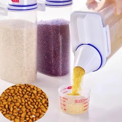 Furry Haven Haustierzubehör|Tierfütterung-Vorratsbehälter für Tierfutter – Frischhaltebehälter