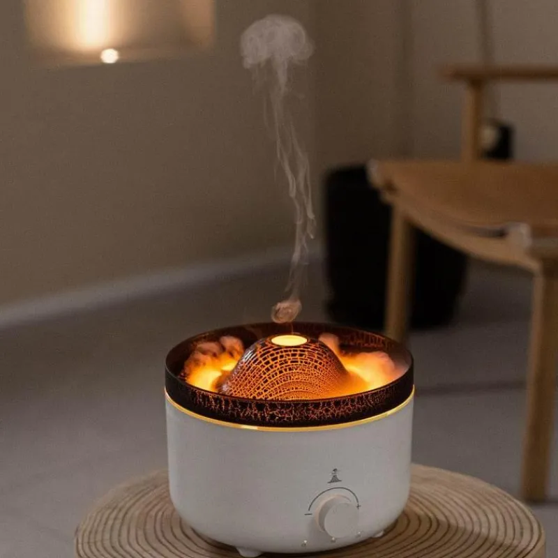 The Decor Haven Gadgets Für Zuhause|Heimwerkzeuge-Vulkanischer Dampf-Aromatherapie-Luftbefeuchter – Luftverteiler für ätherische Öle