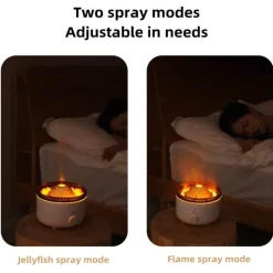 The Decor Haven Gadgets Für Zuhause|Heimwerkzeuge-Vulkanischer Dampf-Aromatherapie-Luftbefeuchter – Luftverteiler für ätherische Öle