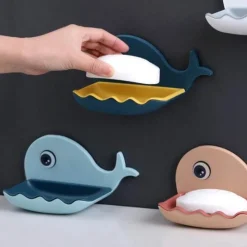 The Blissful Bath Badezimmer-Wal-Seifenhalter – Süßes Badezimmer-Accessoire für Kinder