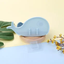 The Blissful Bath Badezimmer-Wal-Seifenhalter – Süßes Badezimmer-Accessoire für Kinder