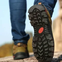 Herren Decor Herrenschuhe-Wanderschuhe aus Rindsleder – Bequeme, atmungsaktive Outdoor-Schuhe