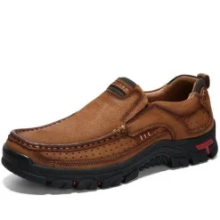 Herren Decor Herrenschuhe-Wanderschuhe aus Rindsleder – Bequeme, atmungsaktive Outdoor-Schuhe