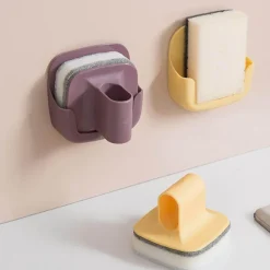 The Culinary Kit Küche & Esszimmer-Wandmontierte Reinigungsbürste - Leicht erreichbarer Schrubber mit Griff