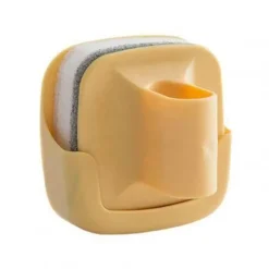 The Culinary Kit Küche & Esszimmer-Wandmontierte Reinigungsbürste - Leicht erreichbarer Schrubber mit Griff