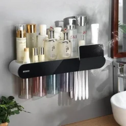 Tranquil Waters Badezimmer|Möbel-Wandmontierter Aufbewahrungs-Organizer – platzsparendes Aufbewahrungssystem