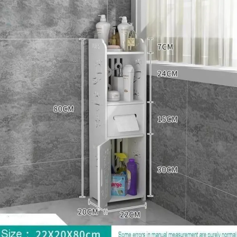 The Blissful Bath Badezimmer|Möbel-Wandmontierter Badezimmerschrank – Kompakte Aufbewahrungslösung