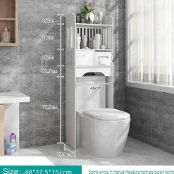 The Blissful Bath Badezimmer|Möbel-Wandmontierter Badezimmerschrank – Kompakte Aufbewahrungslösung