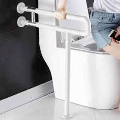 The Relaxation Nook Mobilitäts- Und Support-Tools|Gesundheits-Gadgets-Wandmontierter Badezimmerhandlauf aus Edelstahl - Sicherheitsstange zur Unterstützung älterer Menschen