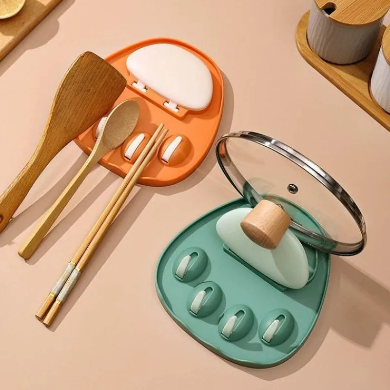 Space Savvy Küche & Esszimmer-Wandmontierter Deckelhalter mit Katzenpfote – Küchen-Organizer-Regal