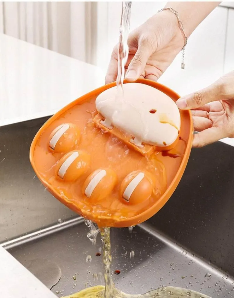 Space Savvy Küche & Esszimmer-Wandmontierter Deckelhalter mit Katzenpfote – Küchen-Organizer-Regal