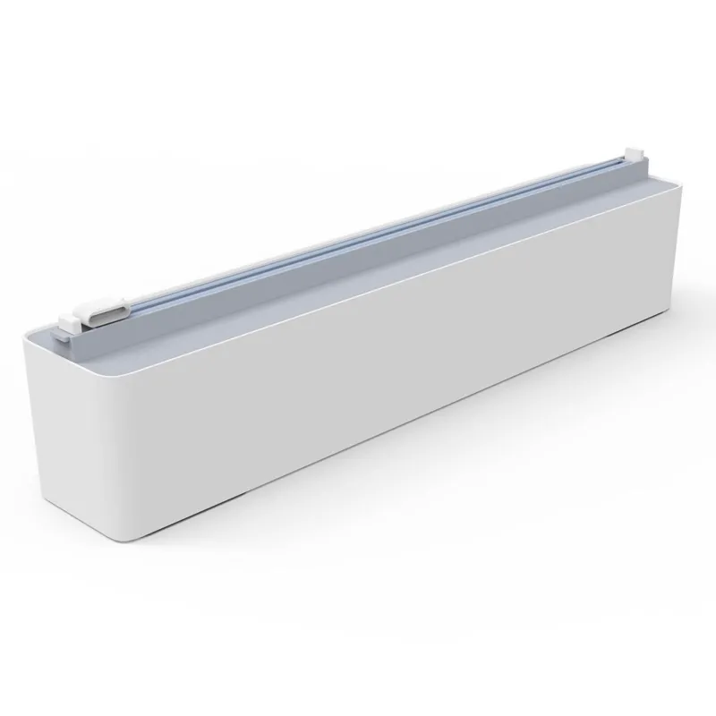 The Culinary Kit Küche & Esszimmer-Wandmontierter Frischhaltefolienspender - Verstellbarer Küchen-Organizer