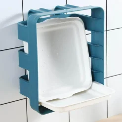 Space Savvy Küche & Esszimmer-Wandmontierter Küchen-Organizer – Mehrschichtiges Lebensmittelaufbewahrungssystem