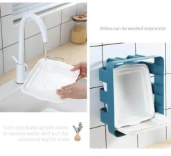 The Culinary Kit Küche & Esszimmer-Wandmontierter Küchen-Organizer – platzsparende Aufbewahrungslösung