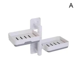 Tranquil Waters Badezimmer|Küche & Esszimmer-Wandmontierter, mehrschichtiger, drehbarer Seifenhalter