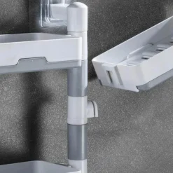 Tranquil Waters Badezimmer|Küche & Esszimmer-Wandmontierter, mehrschichtiger, drehbarer Seifenhalter