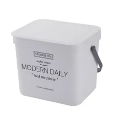 Tranquil Waters Badezimmer-Wandmontierter Mülleimer - Platzsparender Abfalleimer