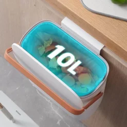 The Culinary Kit Küche & Esszimmer-Wandmontierter Mülleimer - Moderner großer Küchenabfalleimer