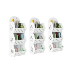 Tranquil Waters Badezimmer|Küche & Esszimmer-Wandmontierter Regal-Organizer ohne Bohren – platzsparende Aufbewahrungslösung