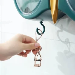 The Blissful Bath Badezimmer-Wandmontierter Schmetterlings-Make-up-Organizer – Aufbewahrungslösung für das Badezimmer