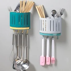 The Culinary Kit Küche & Esszimmer-Wandmontiertes Abtropfgestell - Organizer zur Aufbewahrung von Geschirr