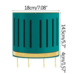 The Culinary Kit Küche & Esszimmer-Wandmontiertes Abtropfgestell - Organizer zur Aufbewahrung von Geschirr