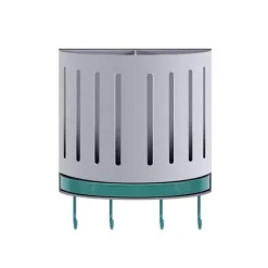 The Culinary Kit Küche & Esszimmer-Wandmontiertes Abtropfgestell - Organizer zur Aufbewahrung von Geschirr