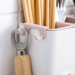 Space Savvy Küche & Esszimmer-Wandmontiertes Abtropfgestell für Küchenbesteck