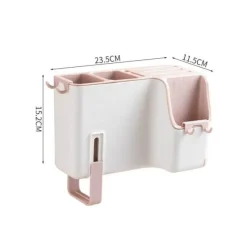 Space Savvy Küche & Esszimmer-Wandmontiertes Abtropfgestell für Küchenbesteck