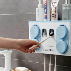 The Blissful Bath Badezimmer-Wandmontiertes Aufbewahrungsregal für das Badezimmer – platzsparender Organizer