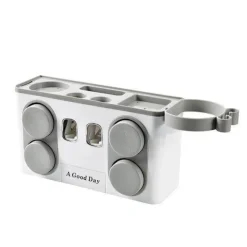 The Blissful Bath Badezimmer-Wandmontiertes Aufbewahrungsregal für das Badezimmer – platzsparender Organizer