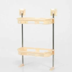 The Blissful Bath Badezimmer-Wandmontiertes Badezimmerregal - Mehrschichtiges Organizer-Aufbewahrungsregal