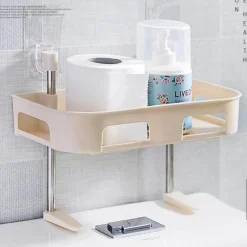 The Blissful Bath Badezimmer-Wandmontiertes Badezimmerregal - Mehrschichtiges Organizer-Aufbewahrungsregal