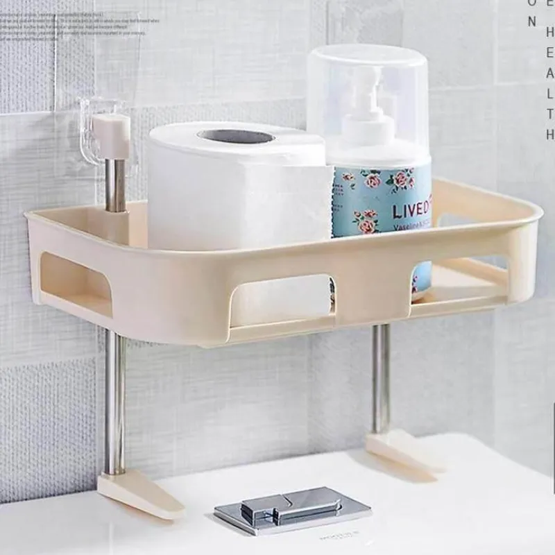 The Blissful Bath Badezimmer-Wandmontiertes Badezimmerregal - Mehrschichtiges Organizer-Aufbewahrungsregal